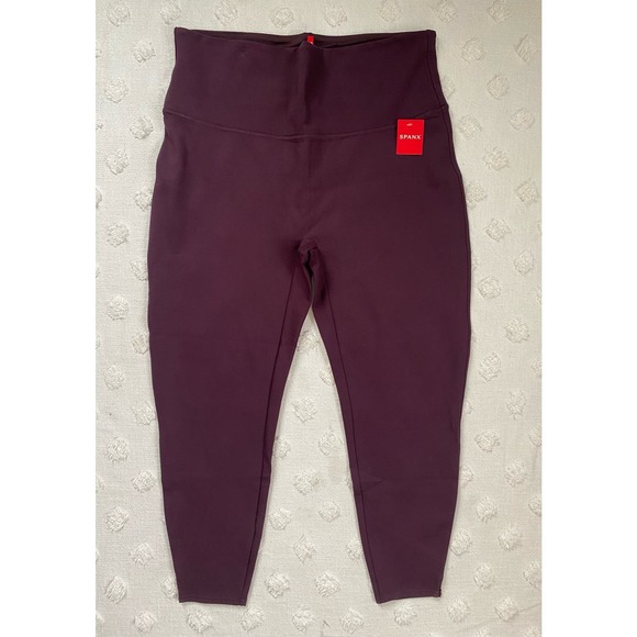Spanx Pants - Spanx Red Label Brandywine Ankle High Rise Leggings Plus Size 3X